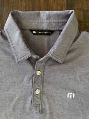 Travis Mathews Men’s Large Purple Golf Polo Shirt